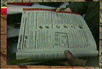 For more quake preparedness things, you can check out page 22 in the Telus White Pages.